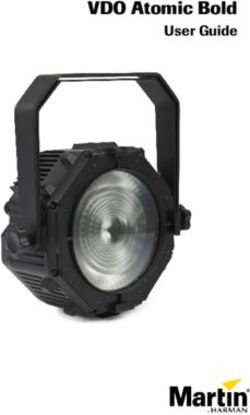 VDO Atomic Bold User Guide - Martin Lighting