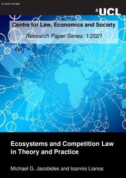 Ecosystems and Competition Law in Theory and Practice - Centre for Law, Economics and Society - UCL