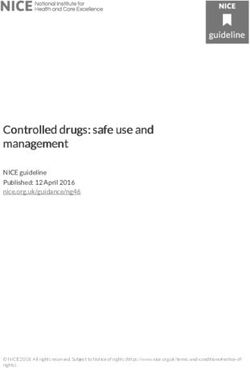 Controlled drugs: safe use and management - NICE