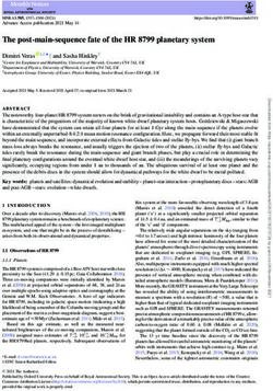 The post-main-sequence fate of the HR 8799 planetary system
