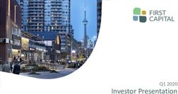 Investor Presentation - Q1 2020 - Seeking Alpha