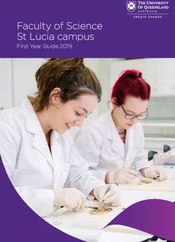 Faculty of Science St Lucia campus - First Year Guide 2019 - University of ...