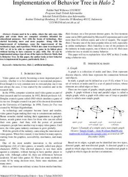 Implementation of Behavior Tree in Halo 2 - ITB