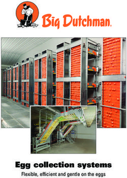 Egg collection systems - Flexible, efficient and gentle on the eggs