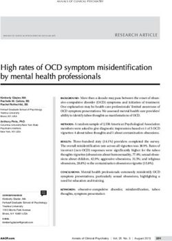 High rates of OCD symptom misidentification by mental health professionals