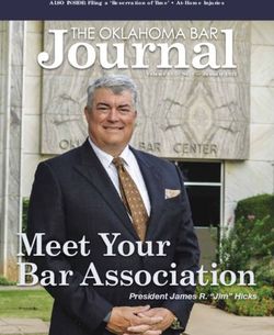 Meet Your Bar Association - President James R. "Jim" Hicks - Oklahoma Bar Association