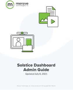 Solstice Dashboard Admin Guide - Updated July 8, 2021