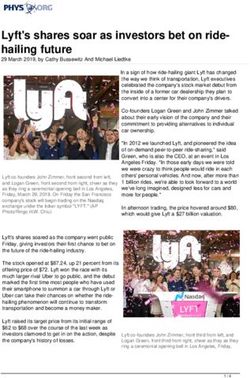 Lyft's shares soar as investors bet on ride-hailing future - Phys.org