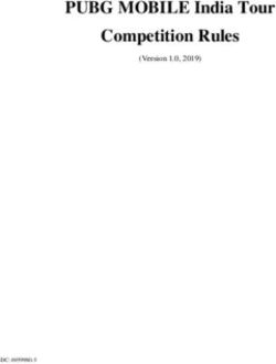 PUBG MOBILE India Tour Competition Rules