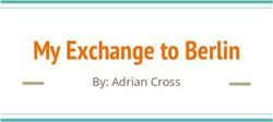 My Exchange to Berlin - By: Adrian Cross