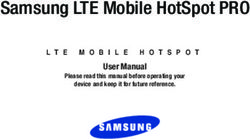 Samsung LTE Mobile HotSpot PRO - User Manual