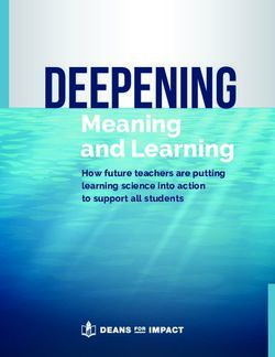 DEEPENING Meaning and Learning - How future teachers are putting learning science into action to support all students - Deans for Impact