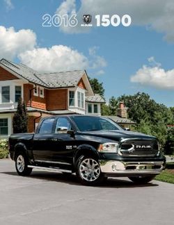 Dodge Ram 1500. Brochure 2016.