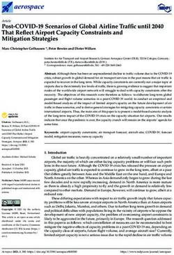 Post-COVID-19 Scenarios of Global Airline Traffic until 2040 That Reflect Airport Capacity Constraints and Mitigation Strategies
