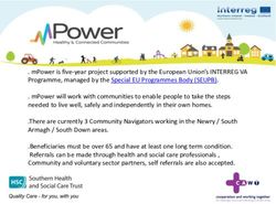 MPower is five-year project supported by the European Union's INTERREG VA Programme, managed by the Special EU Programmes Body (SEUPB). . mPower ...
