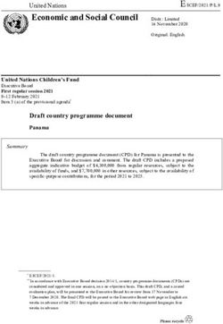 Economic and Social Council - United Nations - Unicef