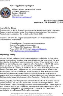 Psychology Internship Program - Northern Arizona VA Health Care ...