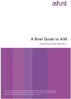 A Brief Guide to AIM International Investor Series No. 7