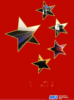 Road Transport in the People's Republic of China - IRU