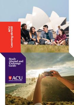 Study Abroad and Exchange Guide - Australian Catholic University
