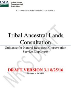 Tribal Ancestral Lands Consultation - Service Employees DRAFT VERSION 3.1 8/25/16