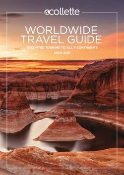 WORLDWIDE TRAVEL GUIDE - ESCORTED TOURING TO ALL 7 CONTINENTS 2020-2021