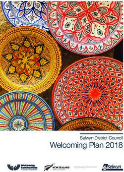 Welcoming Plan 2018 Selwyn District Council - Immigration New Zealand
