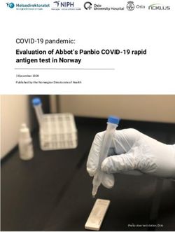 Evaluation of Abbot's Panbio COVID-19 rapid antigen test in Norway - COVID-19 pandemic