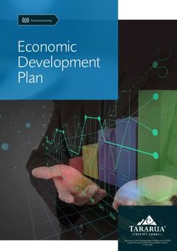 Economic Development Plan - Tararua economy - Tararua District Council