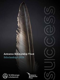 Aotearoa Scholarship Trust Scholarships 2018 - Te Wananga o ...