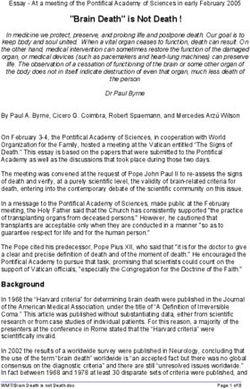 "Brain Death" is Not Death !