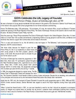 GGYA Celebrates the Life, Legacy of Founder HRH Prince Philip, Duke of Edinburgh dies at 99 - Bahamas GGYA