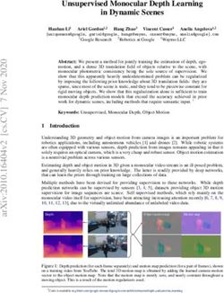 Unsupervised Monocular Depth Learning in Dynamic Scenes
