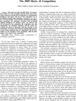 The 2009 Mario AI Competition