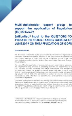 Multi-stakeholder expert group to - SMEunited