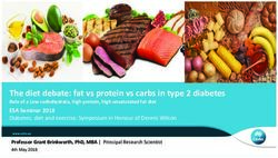 The diet debate: fat vs protein vs carbs in type 2 diabetes - ESA Seminar