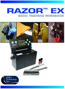 RAZOR EX BASIC TRAINING WORKBOOK