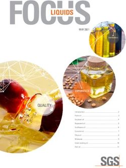 FOCUSLIQUIDS - QUALITY EXPERIENCE - SGS