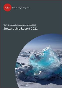 Stewardship Report 2021 - The Universities Superannuation Scheme (USS)
