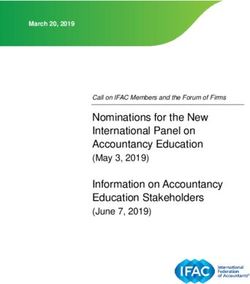 Nominations for the New International Panel on Accountancy Education - (May 3, 2019)