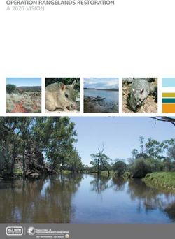 OPERATION RANGELANDS RESTORATION A 2020 VISION - Parks and ...