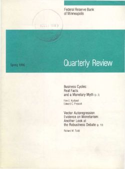 Business Cycles: Real Facts and a Monetary Myth (p. 3) - Finn E. Kydland Edward C. Prescott
