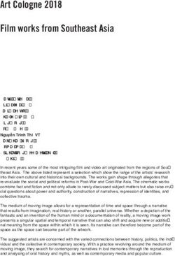 Art Cologne 2018 Film works from Southeast Asia - Galerie Michael ...