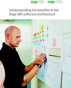 Understanding the benefits of the Sage 300 software architecture - Sage 300 software architecture Page 1 of 20 - Advanced Applications