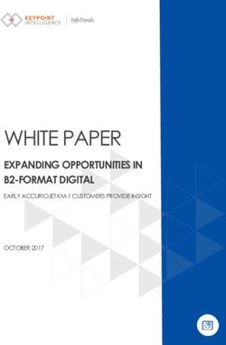WHITE PAPER EXPANDING OPPORTUNITIES IN B2-FORMAT DIGITAL - EARLY ACCURIOJET KM-1 CUSTOMERS PROVIDE INSIGHT - Konica Minolta
