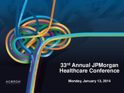 33rd Annual JPMorgan Healthcare Conference - Monday, January 13, 2014