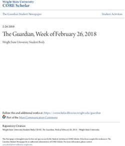 The Guardian, Week of February 26, 2018 - CORE Scholar - Wright ...