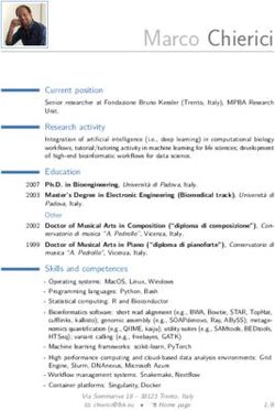 Marco Chierici - Fondazione Bruno Kessler