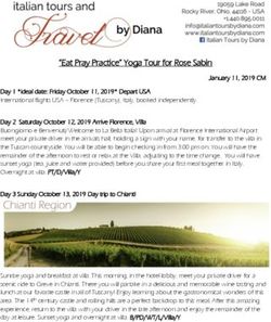 "Eat Pray Practice" Yoga Tour for Rose Sabin - italian tours ...