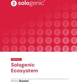 Sologenic Ecosystem Backed by - White Paper